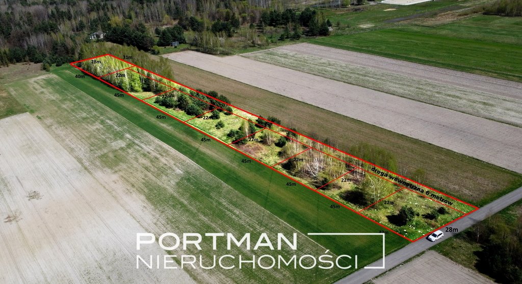 Działka budowlana na sprzedaż Ostrów-Kania  1 000m2 Foto 1