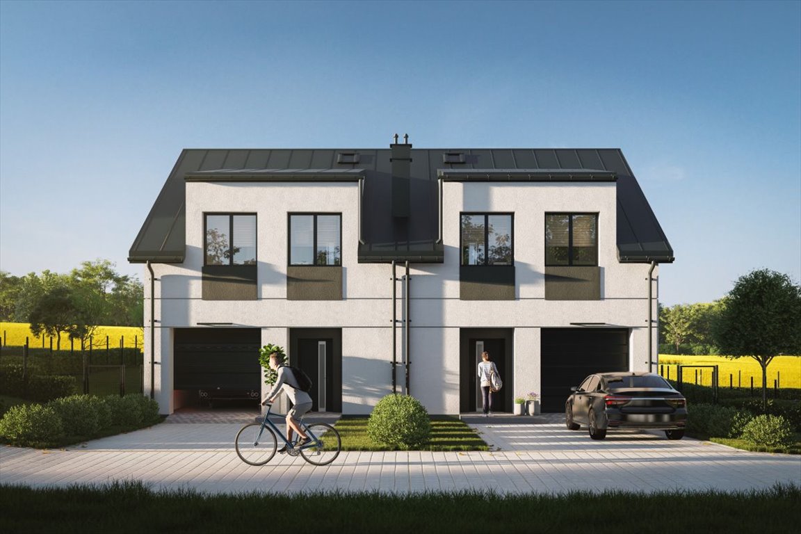 Dom bliźniak z garażem, ogrzewaniem podłogowym i fotowoltaiką Jakubowice Konińskie-Kolonia  110m2 Foto 1