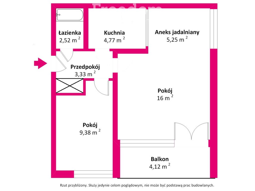 Mieszkanie dwupokojowe na sprzedaż Warszawa, Mokotów, Orzycka  42m2 Foto 14