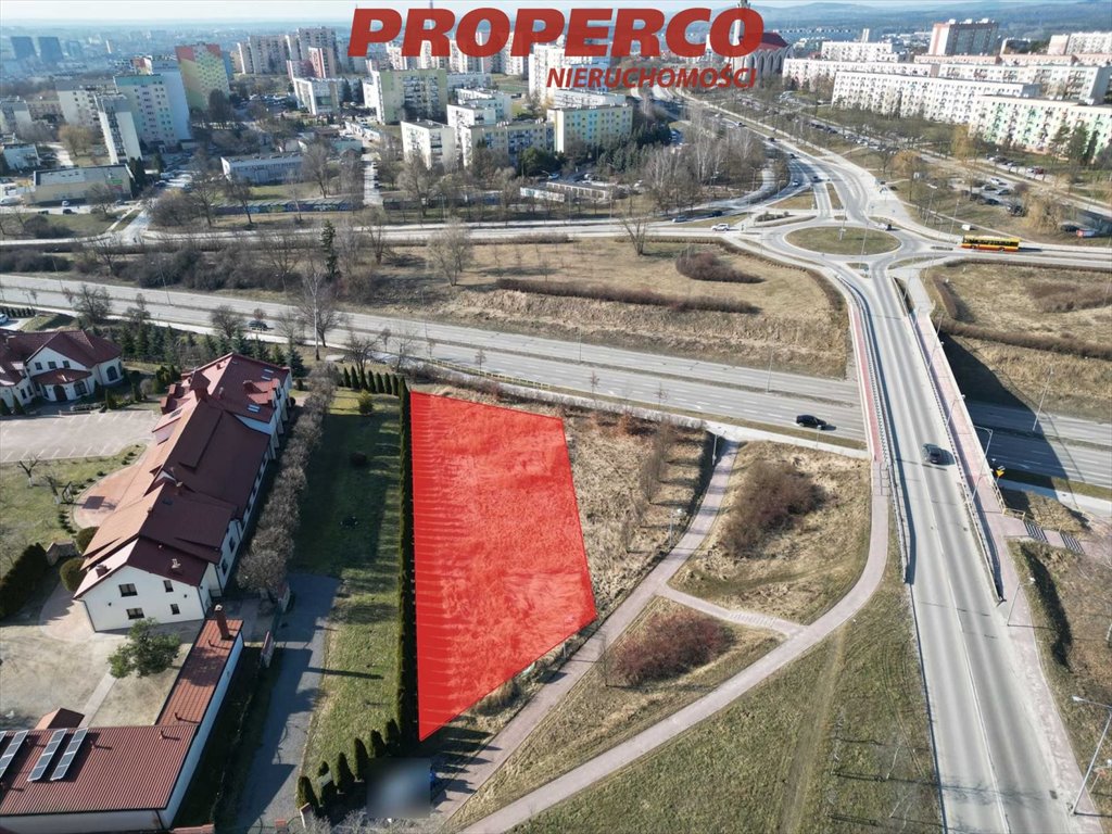 Działka 1085 m² z warunkami zabudowy, pierwsza linia Kielce, Świętokrzyskie, Radomska  1 085m2 Foto 1