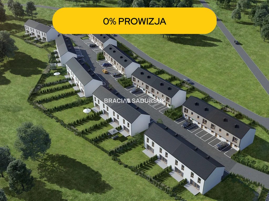 Dom w zabudowie szeregowej - gotowy - ogródek i dwa miejsca Niepołomice, Niepołomice, Niepołomice, Powiśle  84m2 Foto 1