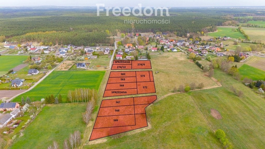 Działka budowlana na sprzedaż Ługi Ujskie  1 245m2 Foto 1