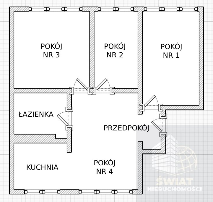 Mieszkanie czteropokojowe  na sprzedaż Szczecin, Śródmieście  68m2 Foto 14