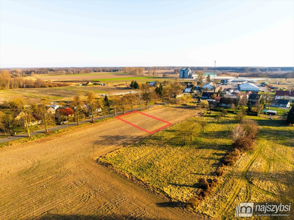Działka 1173 m² w Redle (warunki zabudowy, media, spokojna okolica) Redło, Redło, Redło  1 173m2 Foto 1