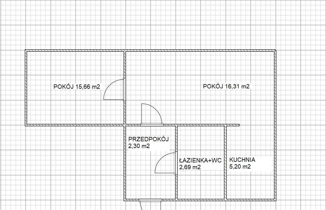 Mieszkanie dwupokojowe na sprzedaż Konin, 11 Listopada  42m2 Foto 8