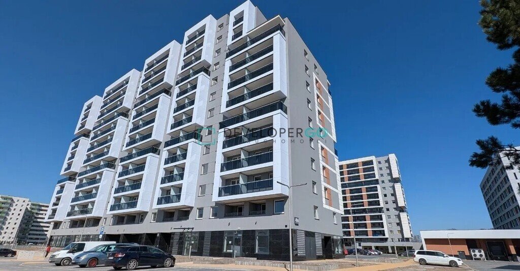 Nowoczesne mieszkanie 2 pokoje z dużym balkonem w Białymstoku Białystok, Bojary  28m2 Foto 1