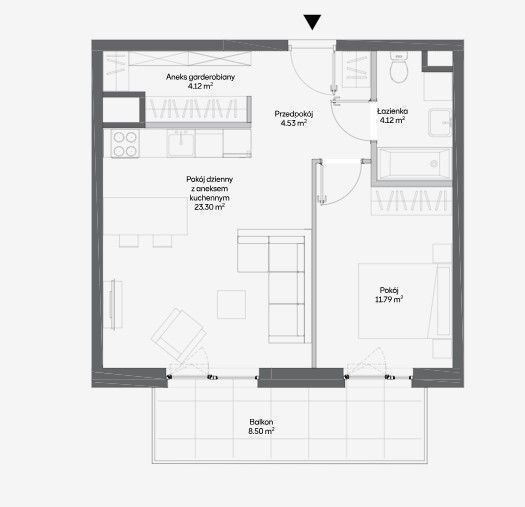 Mieszkanie dwupokojowe na sprzedaż Warszawa, Włochy, Raków, Fajansowa  45m2 Foto 1