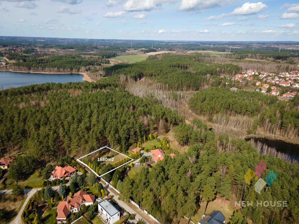 Działka 1467 m² z pozwoleniem na dom w Redykajnach Olsztyn, Redykajny, Żbicza  1 455m2 Foto 1