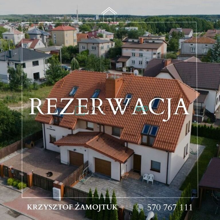 Przestronny dom bliźniaczy 189 m² z kominkiem i garażem Białystok, Wygoda, Narcyzy Żmichowskiej  189m2 Foto 1