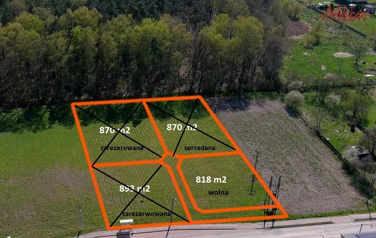 Działka inna na sprzedaż Bojszowy  818m2 Foto 1