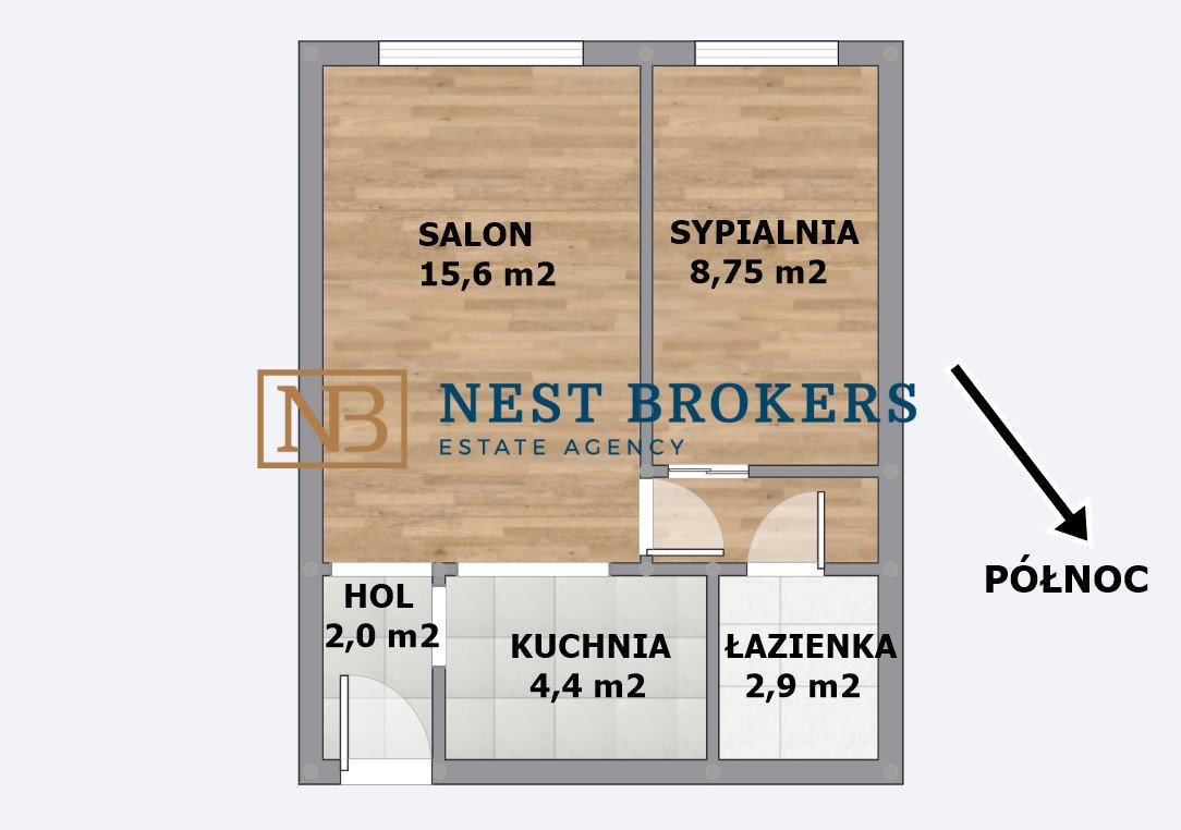 Mieszkanie dwupokojowe na sprzedaż Kraków, Bieńczyce, Osiedle Kalinowe  37m2 Foto 1
