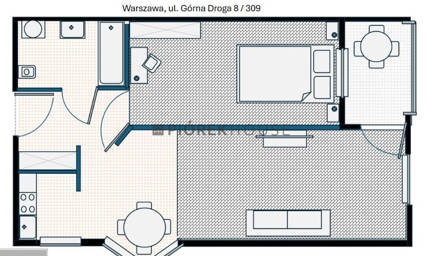 Mieszkanie dwupokojowe na sprzedaż Warszawa, Ursus, Górna Droga  50m2 Foto 10