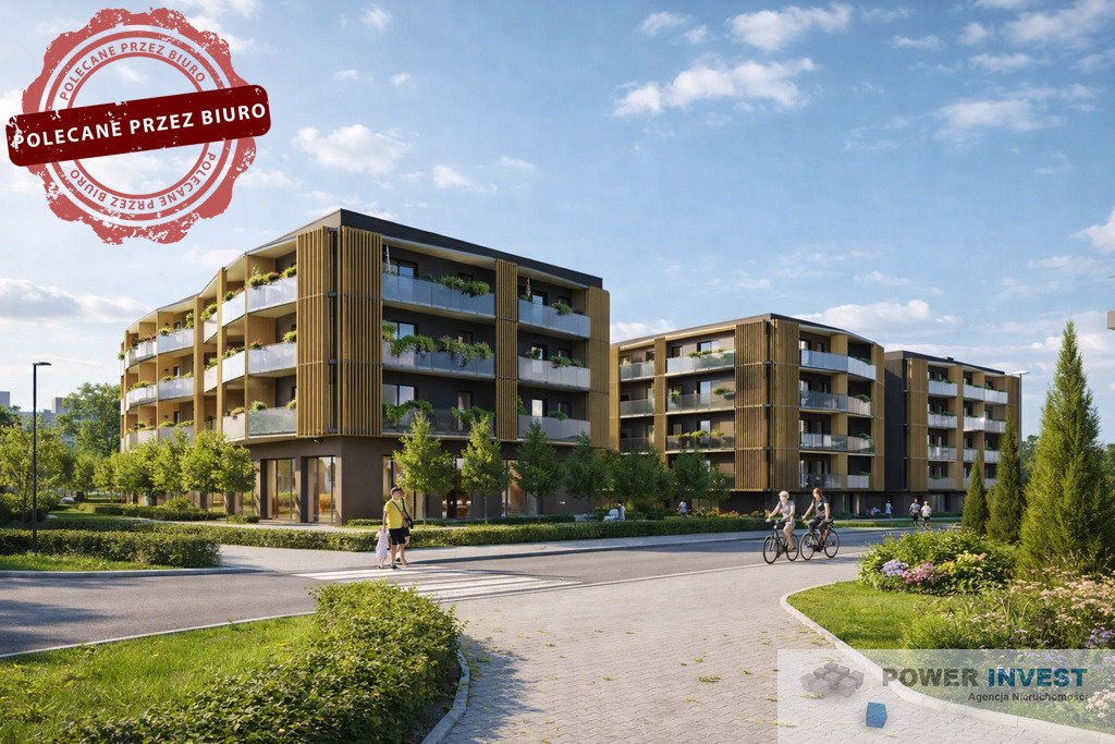 Nowoczesne 3 pokoje z balkonem w Lesznie, inwestycja City Royal Leszno, Władysława Jagiełły  53m2 Foto 1