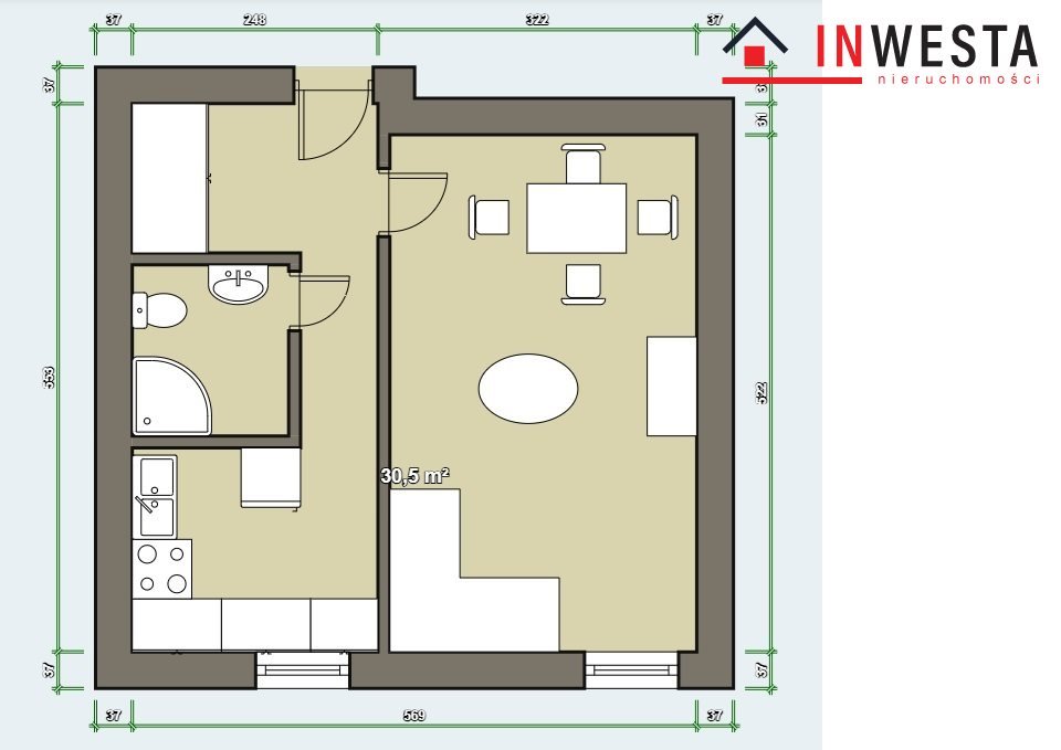 Kawalerka na sprzedaż Warszawa, Grochów, Grochów, Dwernickiego  31m2 Foto 1