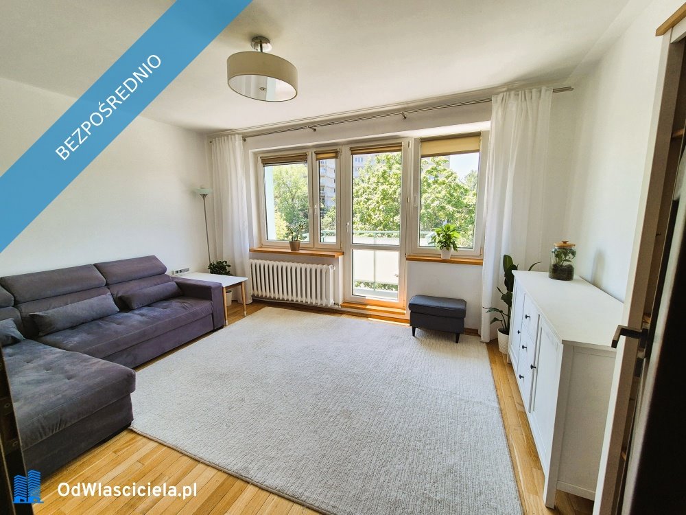 Mieszkanie 65 m² w Wilanowie - jasne i funkcjonalne Warszawa, Wilanów, Sobieskiego 6  65m2 Foto 1