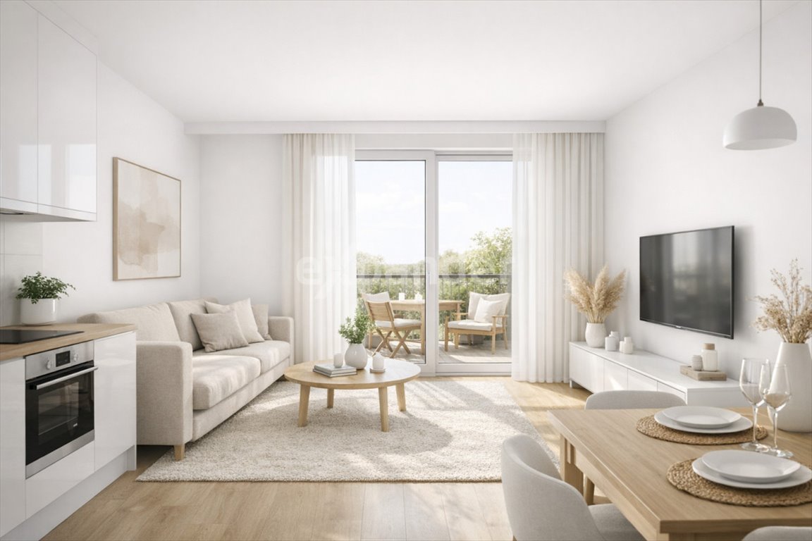 Nowoczesne 3-pokojowe mieszkanie z balkonem w Gdyni Gdynia, Chwarzno-Wiczlino, Wiczlińska  49m2 Foto 1