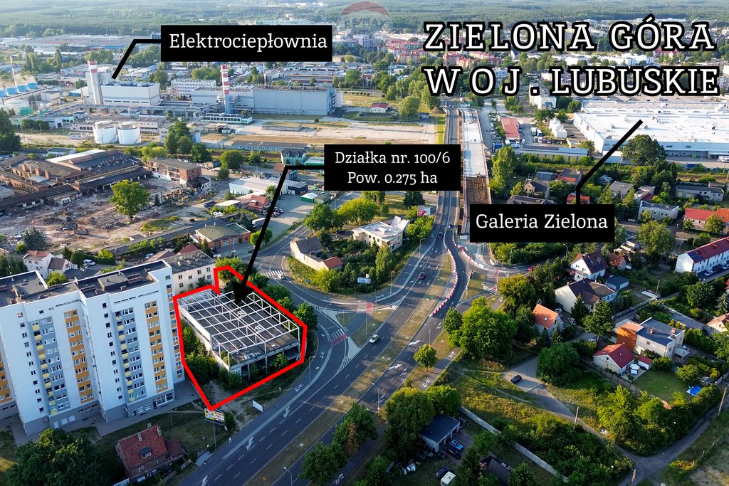 Działka inwestycyjna na sprzedaż Zielona Góra, Objazdowa  2 750m2 Foto 19