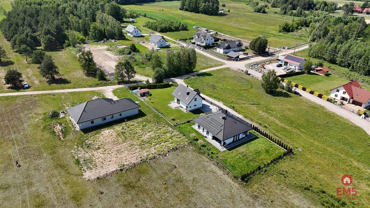 Działka 1000 m² w Olmontach – cisza, las, media, plan zabudowy Olmonty  1 000m2 Foto 1