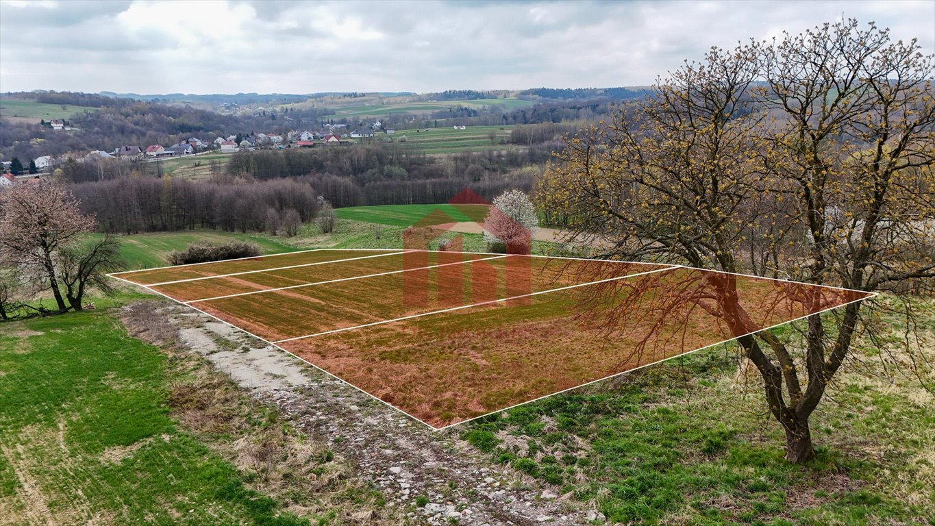 Zapraszam do zakupu widokowych działek 17 ar z mediami w Ropczycach Granice  1 700m2 Foto 1