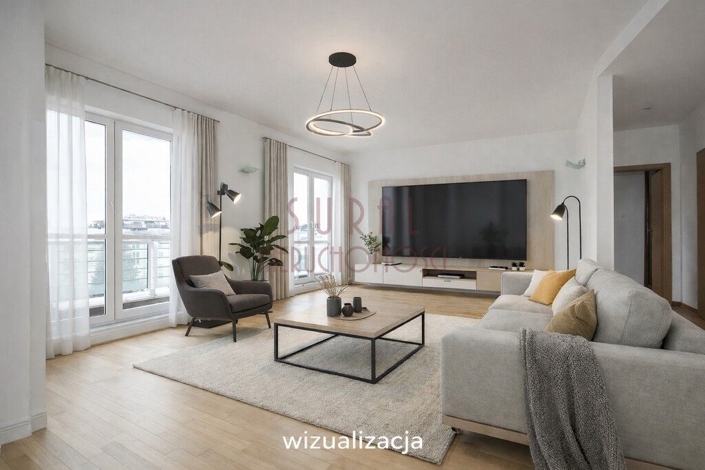 Przestronny apartament 4 pok. z loggią, garażem i wysokim standardem Warszawa, Mokotów, Stary Mokotów, Różana / balkon / winda / garaż  116m2 Foto 1