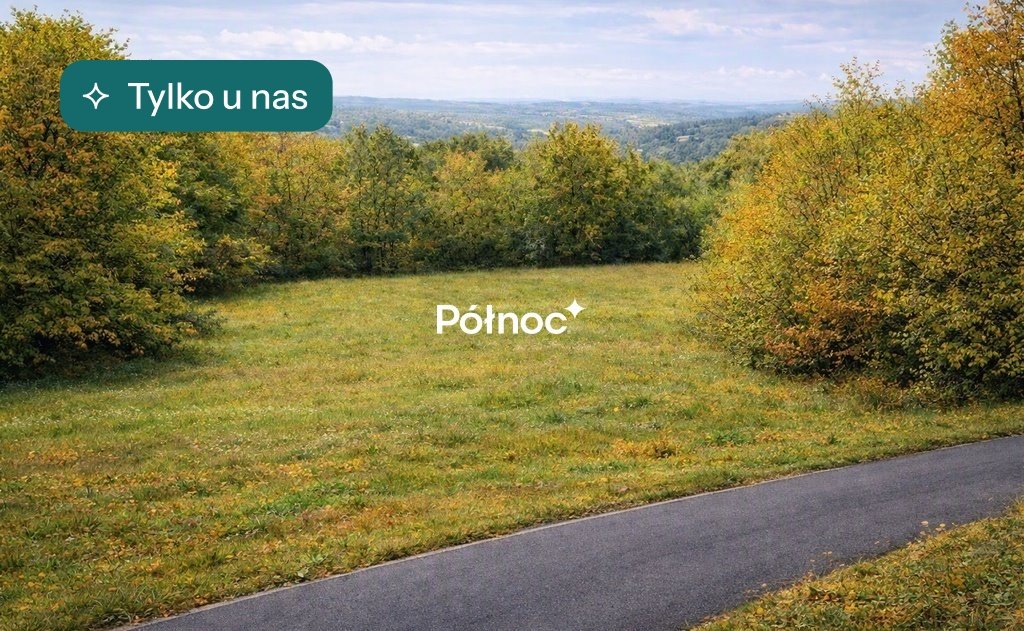 Działka budowlana z mediami i lasem w Nowym Wiśniczu Nowy Wiśnicz, Jana Matejki  2 446m2 Foto 1