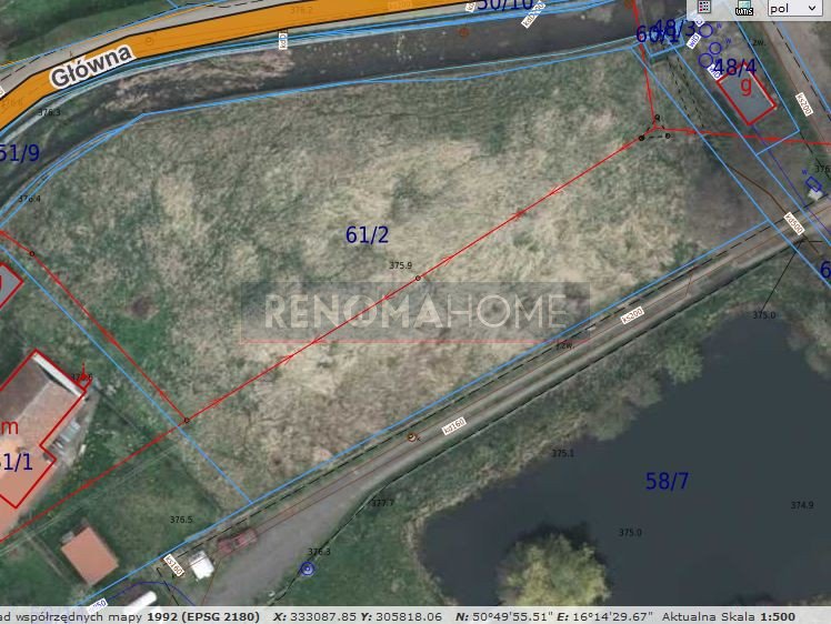 Działka 3200 m² w spokojnej okolicy Strugi z mediami Struga  3 200m2 Foto 1