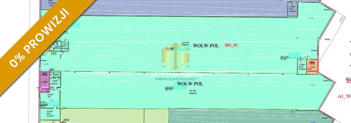 Magazyn na wynajem Warszawa, Wola, Jana Olbrachta  2 270m2 Foto 2