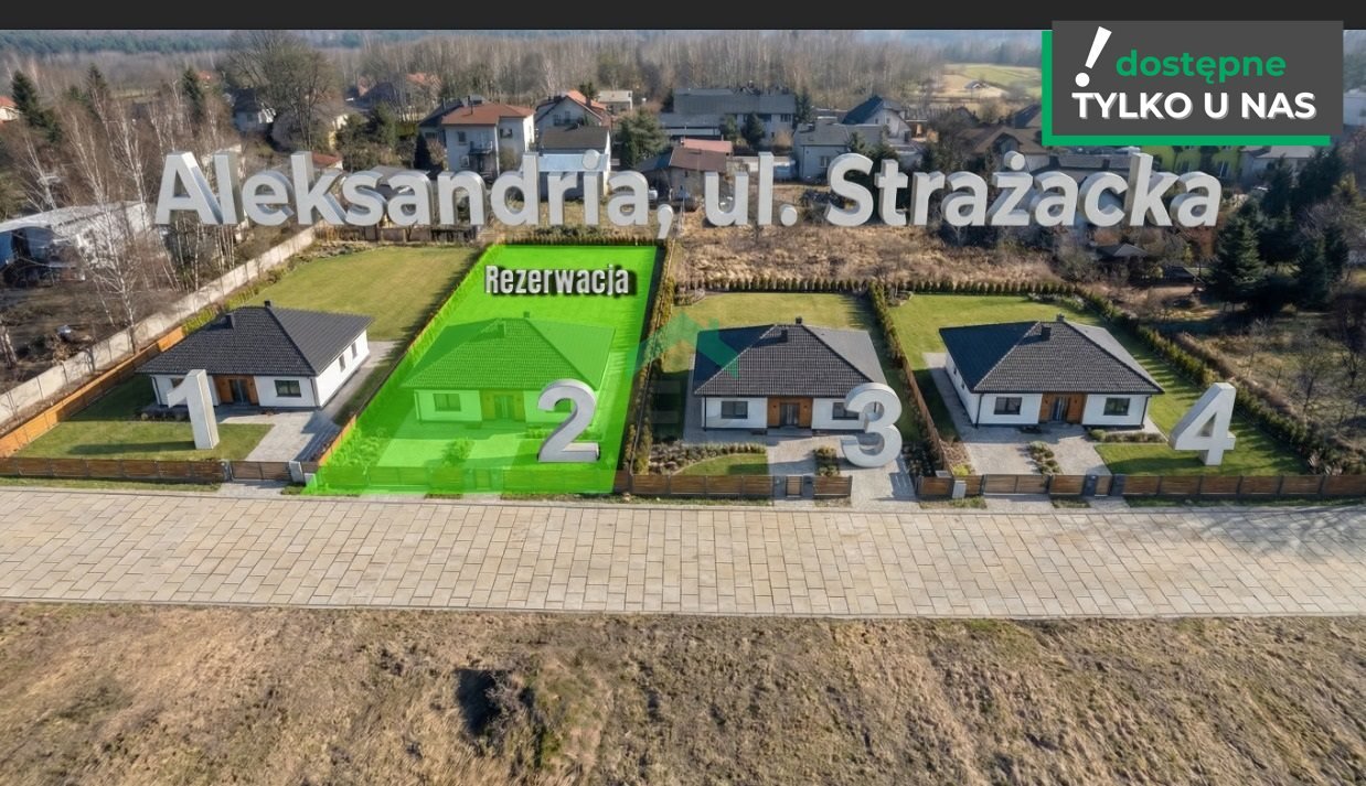 Dom 96 m2 z możliwością adaptacji poddasza w Aleksandrii Aleksandria  96m2 Foto 1