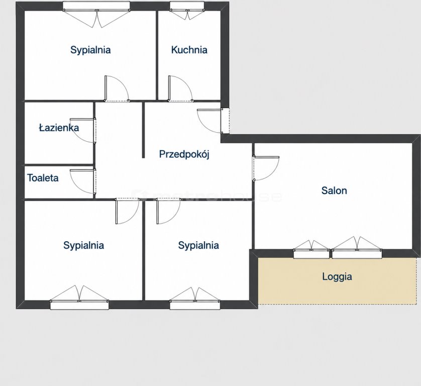 Polecam 4-pokojowe mieszkanie 68 m² z loggią na Bemowie Warszawa, Bemowo, Doroszewskiego  68m2 Foto 1