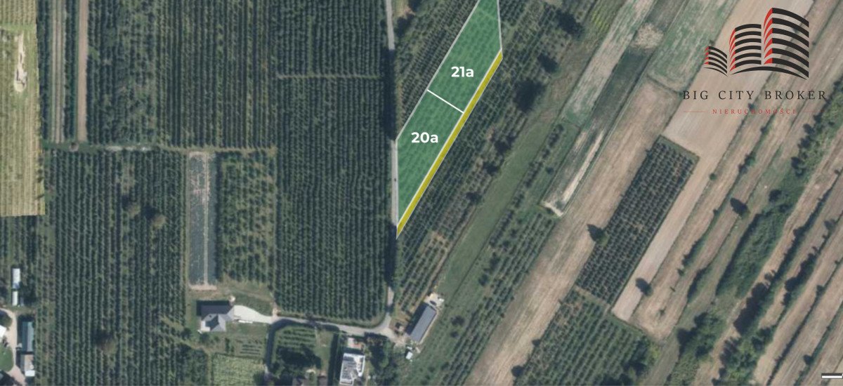 Działka budowlana 2000 m² z MPZP, media, blisko Lublina. Dębówka  2 000m2 Foto 1