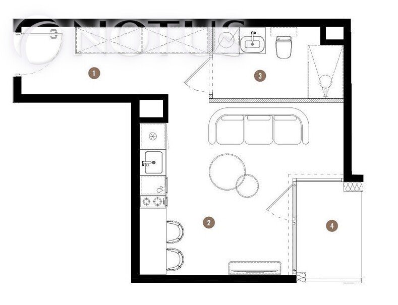 Kawalerka 27 m² w centrum Bielska-B.: nowoczesność i historia Bielsko-Biała, prof. dr. Mieczysława Michałowicza  27m2 Foto 1