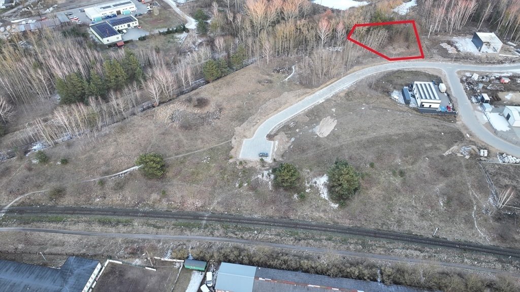 Działka przemysłowa 1610 m² z infrastrukturą i dobrym dojazdem Piła, Gliniana  1 610m2 Foto 1