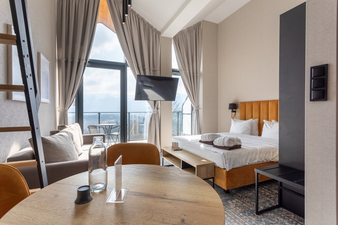 Ekskluzywny apartament z widokiem na Karkonosze na ostatnim piętrze Szklarska Poręba  28m2 Foto 1