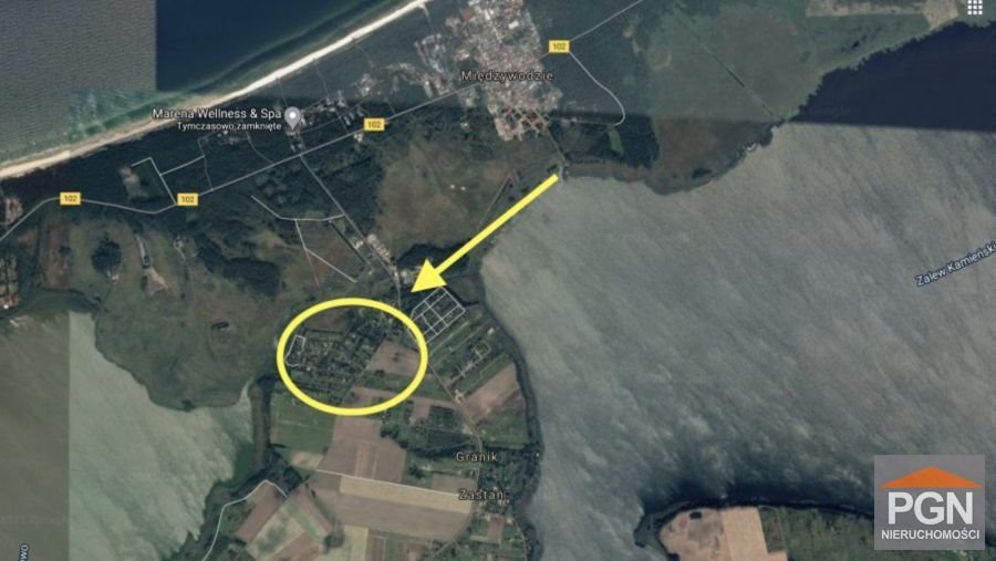Działka 999 m² pod dom w spokojnej okolicy. MIĘDZYWODZIE OKOLICA  999m2 Foto 1