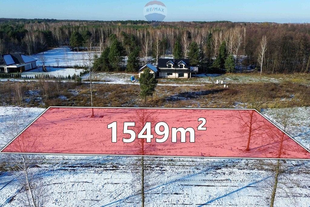 Działka budowlana na sprzedaż Tomaszew  1 549m2 Foto 1