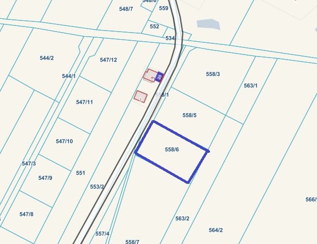 Działka 1400 m² pod inwestycję w Dębicz, Kramsk Dębicz  1 400m2 Foto 1