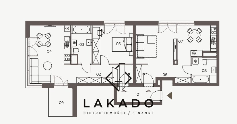 Przestronny apartament 100 m² w inwestycji premium, Krowodrza Kraków, Krowodrza Górka, Krowoderskich Zuchów  100m2 Foto 1