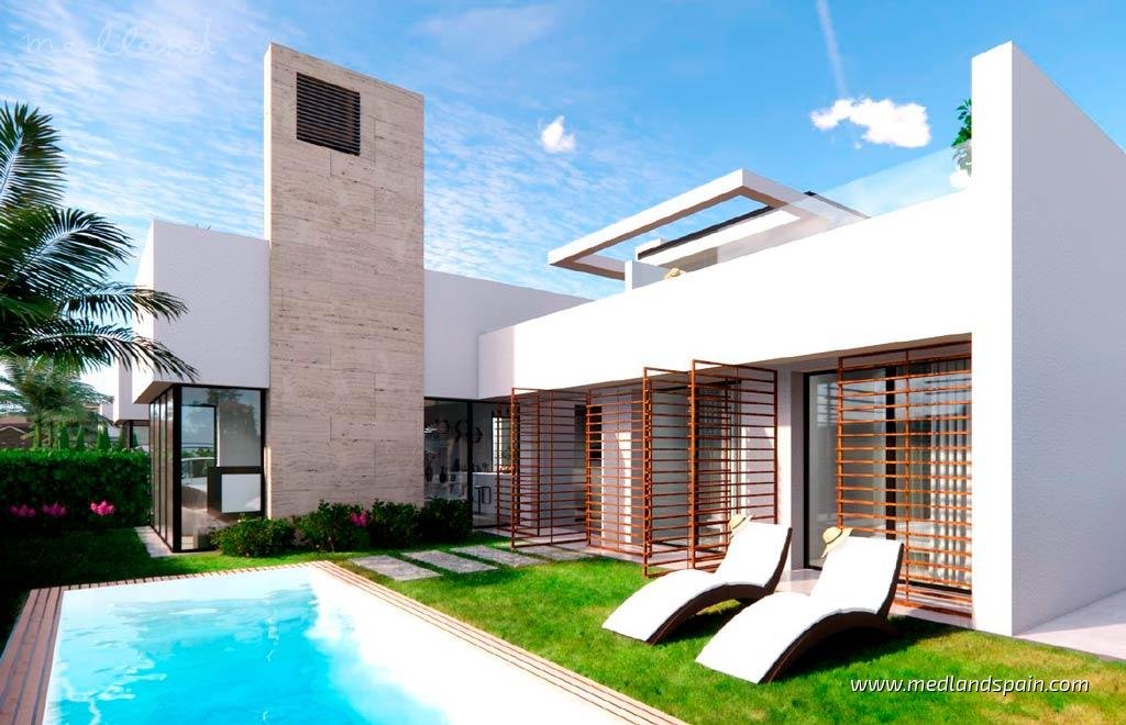 Ekskluzywna willa 284 m² z basenem i panoramicznym widokiem Hiszpania, Los Alcázares  284m2 Foto 1