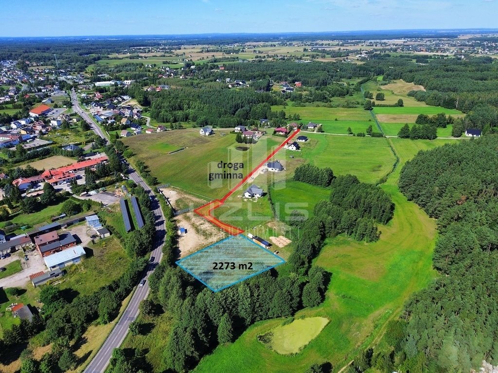 Działka budowlana na sprzedaż Zblewo  2 273m2 Foto 1