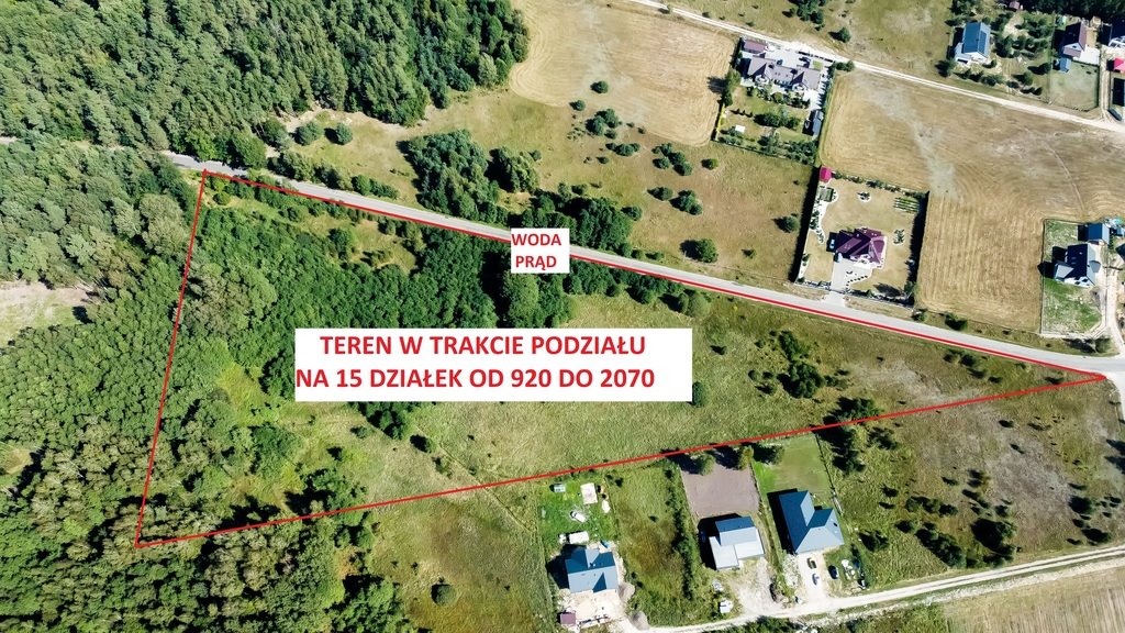 Działka budowlana na sprzedaż Lewickie-Stacja  1 180m2 Foto 1