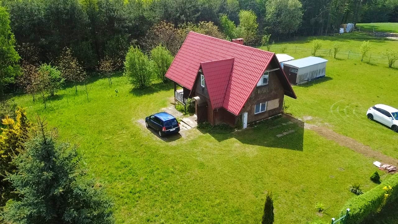 Urokliwy domek 75 m² na 1,08 ha lasu zapraszam Gogołów  60m2 Foto 1