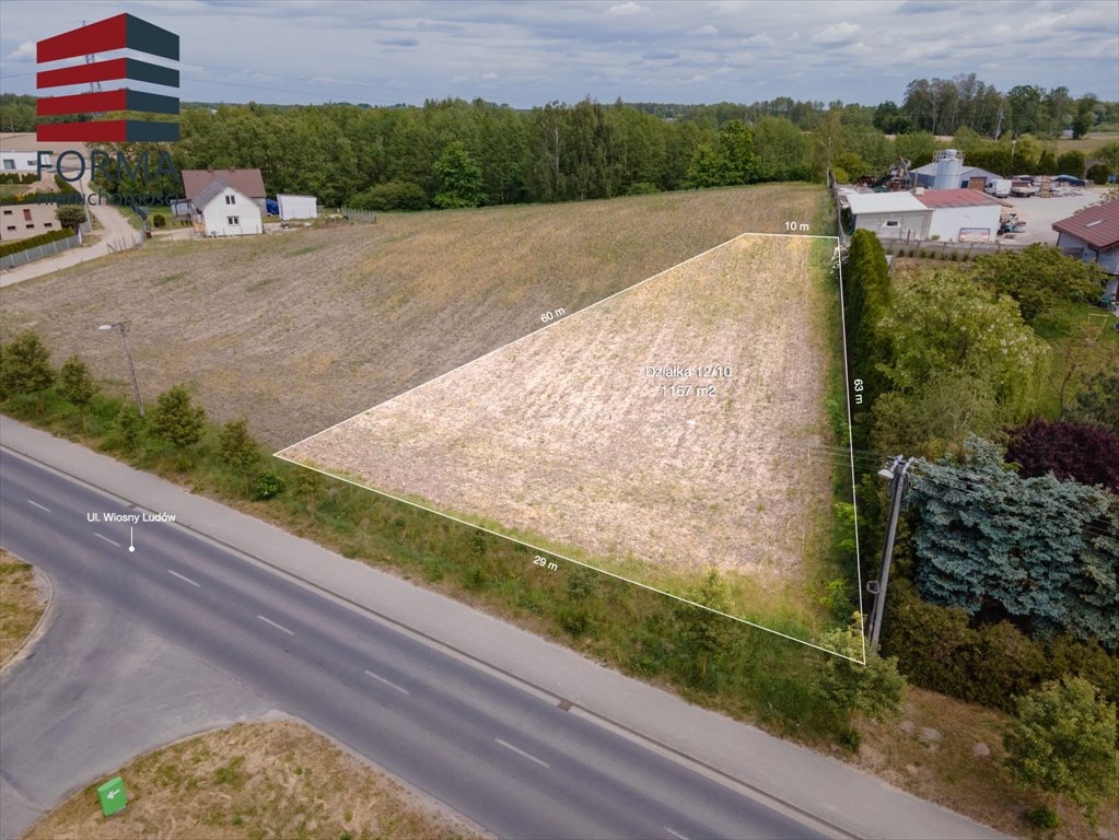 Działka budowlana na sprzedaż Kokoszki, Kokoszki, Wiosny Ludów 12/10  1 167m2 Foto 4