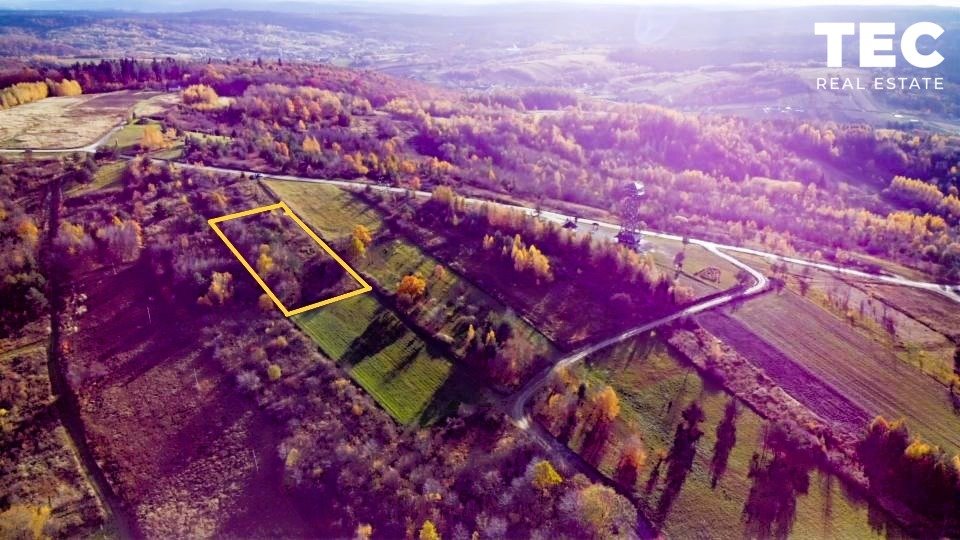 Widokowa działka w Pruchniku z mediami i możliwością podziału - polecam! Pruchnik  2 700m2 Foto 1