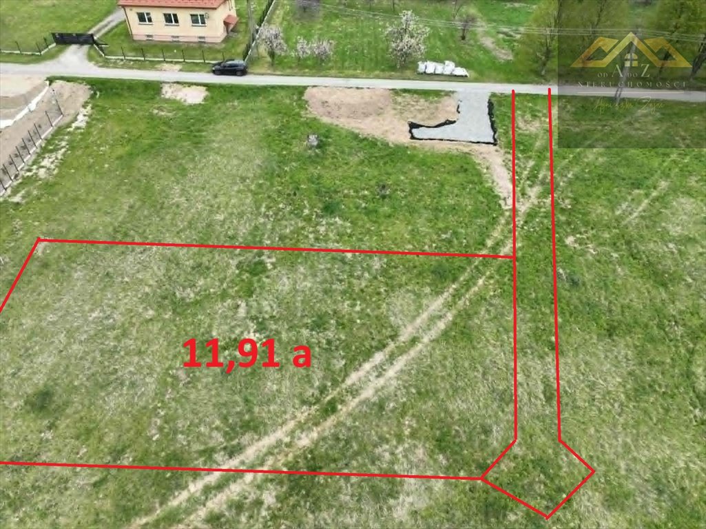 Działka budowlana w Sufczynie – 1191 m², uzbrojona, cicha okolica Sufczyn  1 191m2 Foto 1
