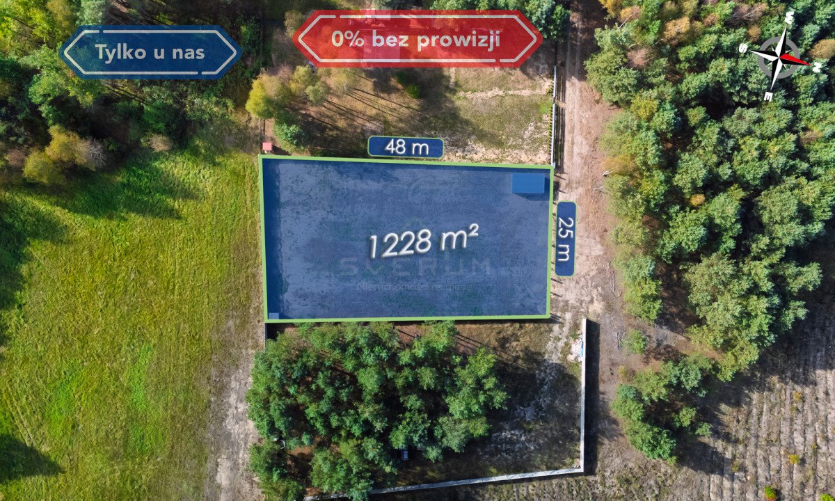 Działka budowlana na sprzedaż Żarki, Jagodowa  1 228m2 Foto 1