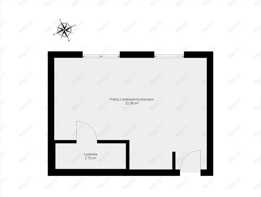 Nowoczesne studio 25,5 m² z parkingiem - Mokotów Służew Warszawa, Mokotów Służew, Szturmowa  26m2 Foto 1