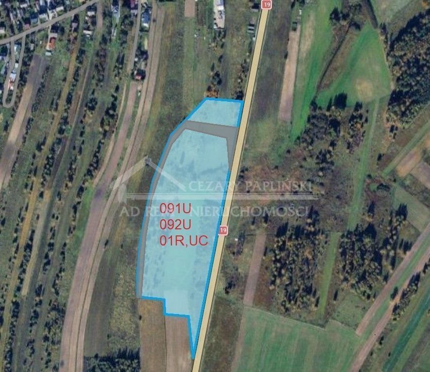 Działka inwestycyjna pod hale i logistykę 51 142 m² Trzciniec, Trzciniec, Lubartów  51 142m2 Foto 1