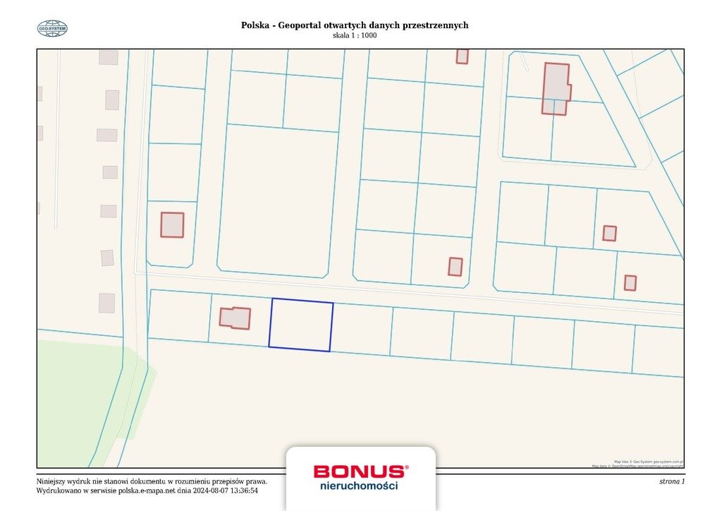 Działka budowlana na sprzedaż Wrzosowo  501m2 Foto 2