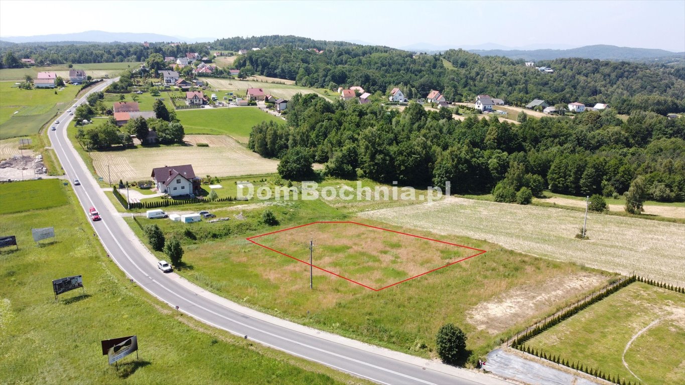 Działka budowlana w Nowym Wiśniczu, 2308 m², media, dojazd Nowy Wiśnicz  2 308m2 Foto 1