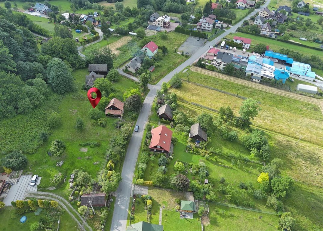 Działka budowlana na sprzedaż Rychwałd, Beskidzka  1 100m2 Foto 14